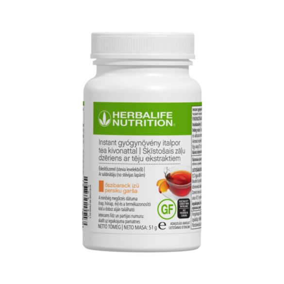 Herbalife Instant gyógynövény italpor tea kivonattal Őszibarack íz 50 g