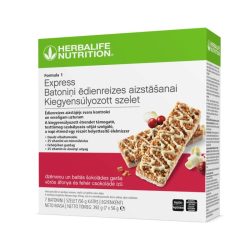   Herbalife F1 Kiegyensúlyozott Express Szelet Vörösáfonya és fehércsokoládé 7x56g